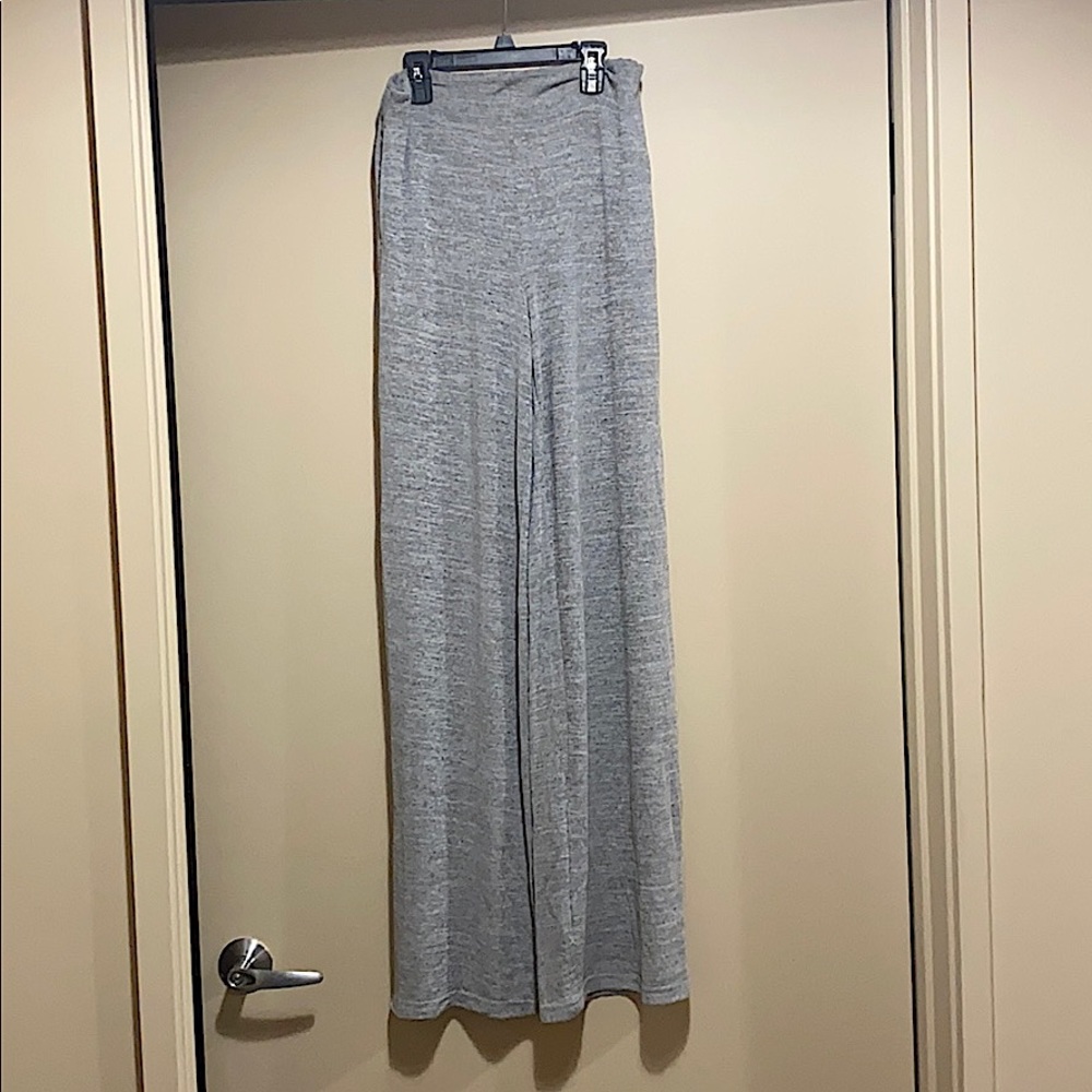 New wide leg jersey trouser pants